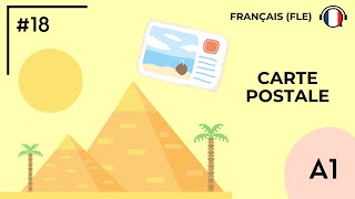 Carte postale en français (A1) - Podcast by FLE d'OC #18