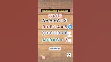 Only genius Can answer this. || #viral#maths#trick#puzzle