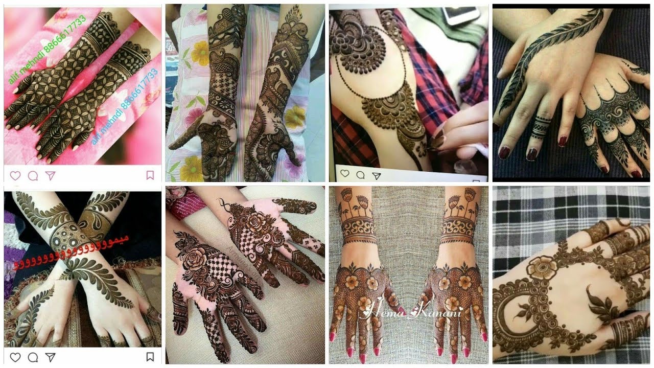 Cutest New 80 Mahendi Designs Images Lariox Blog