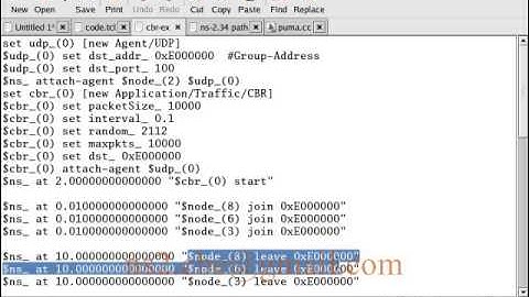 Implementation of PUMA routing protocol in NS2