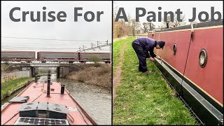 Narrowboat Cruise For A Paint Job (and a chat)