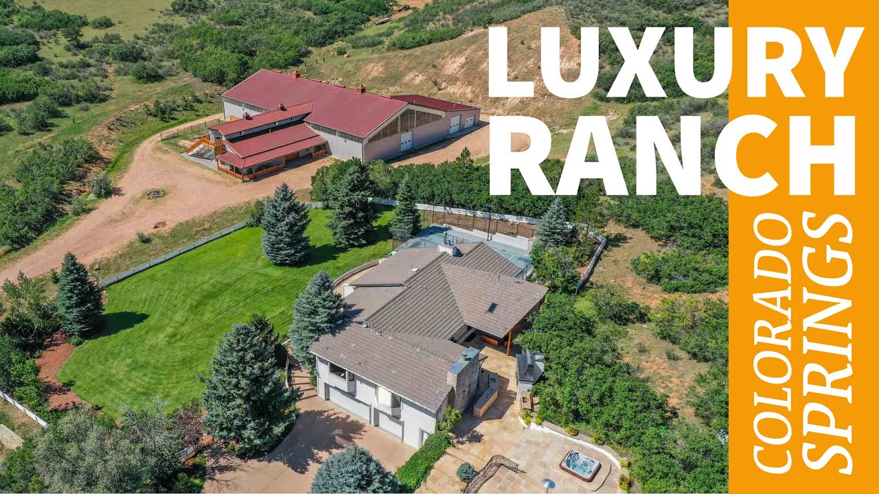 Luxury Equestrian CO Estate w/Riding Arena YouTube