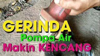 Modifikasi Pompa Air Shimizu lebih KENCANG ...!!!