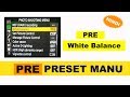PRE Preset White Balance Kese set kare? |Gray card ke sath|set your white balance with gray card|