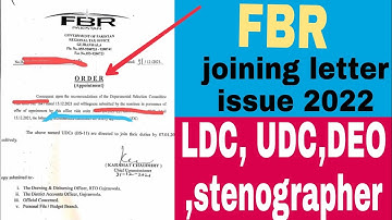 FBR joining letter 2022 big update ||FBR result update  Lahore,Islamabad,karachi reign