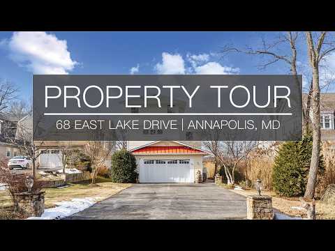 68 East Lake Drive, Annapolis, MD home video tour