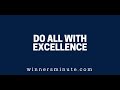 Do All With Excellence | The Winner's Minute With Mac Hammond