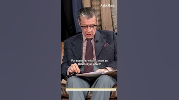 For Italian Style Jacket/Suit? GO TO ITALY #shorts