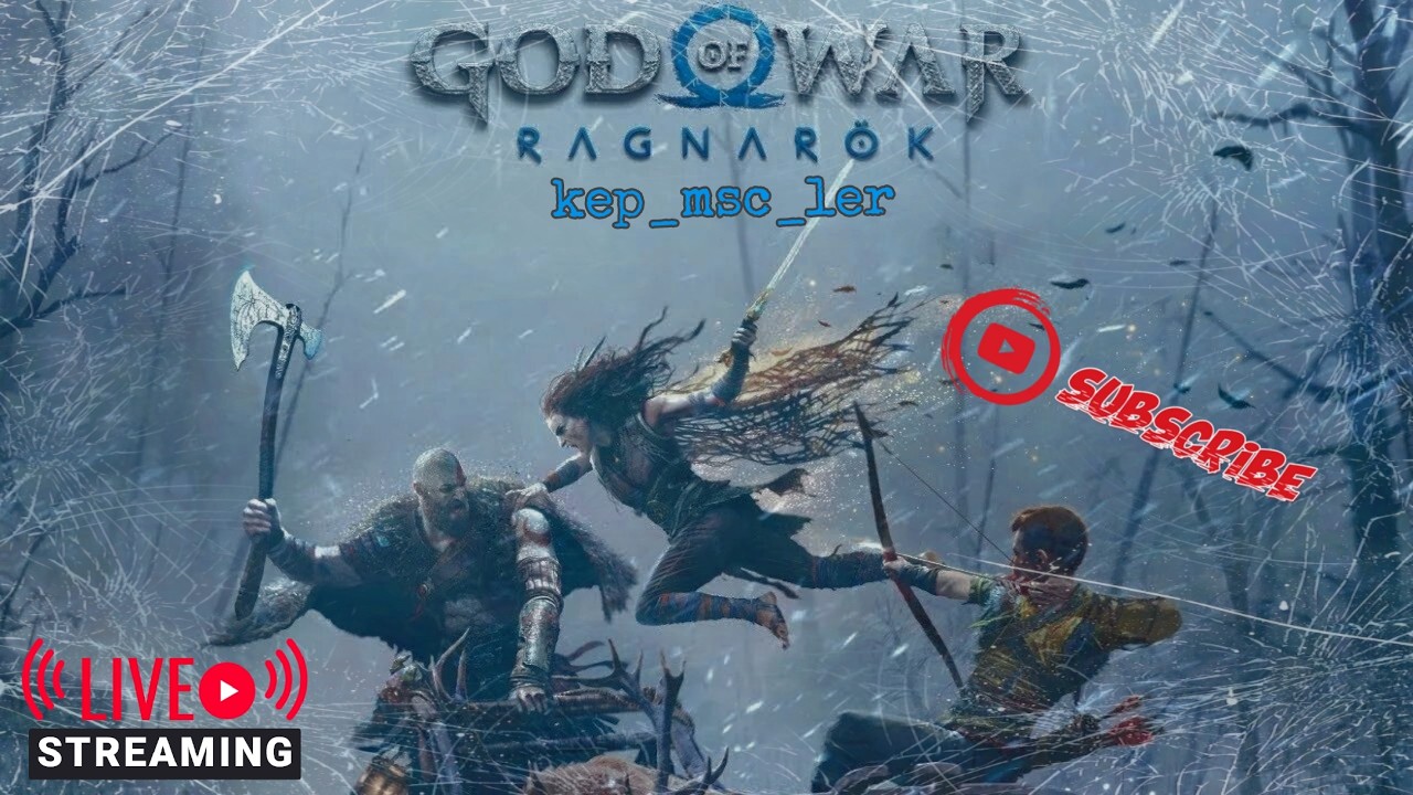 God Of War Ragnarok. Поздний Стрим. Продолжаем Прохождение Игры 🎮.