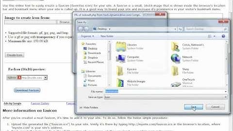 MR. FIXER - Make a favicon with FavIcon Generator by Dynamic Drive