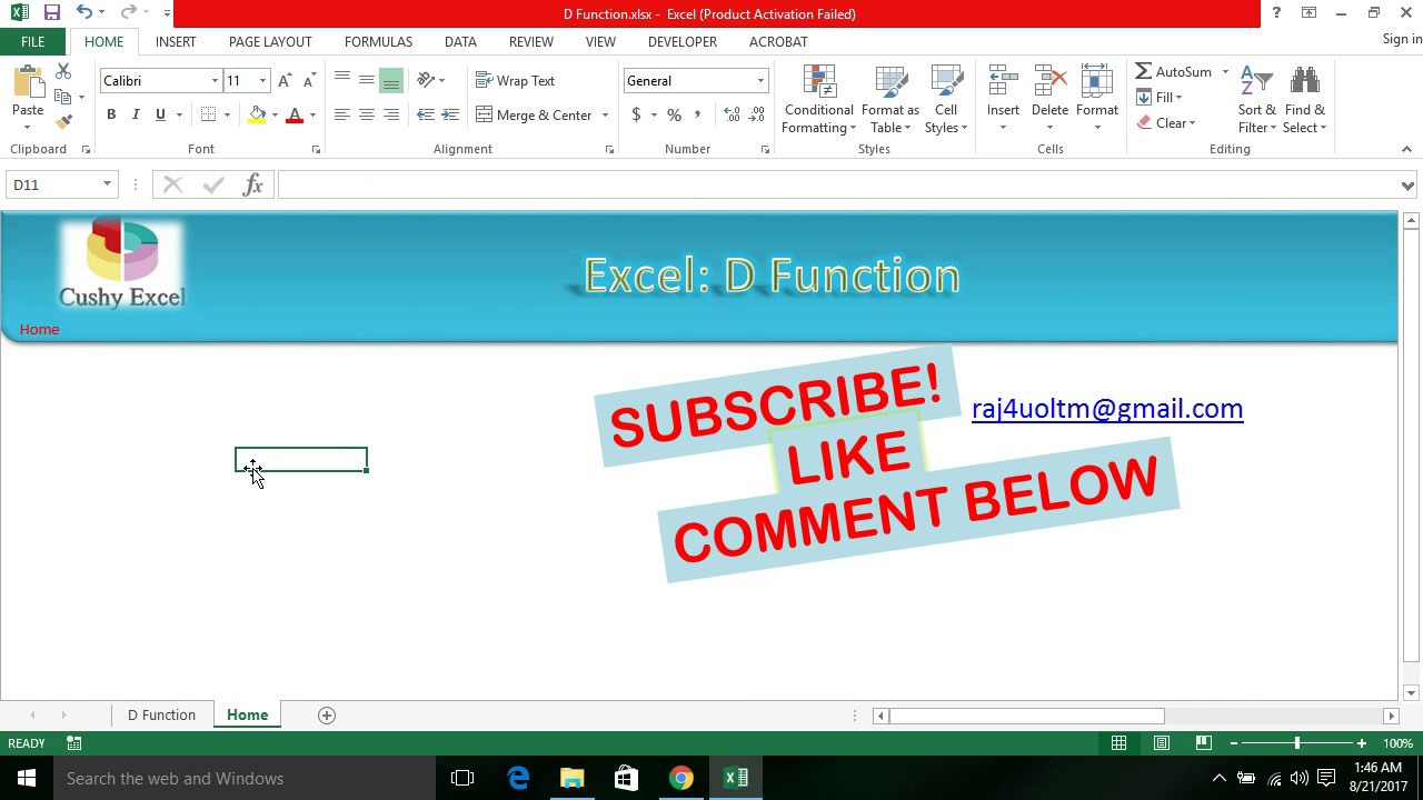 Excel: More Than SumIFS,CountIFS, AverageIFS Function. D Function For All Multiple Criteria For You