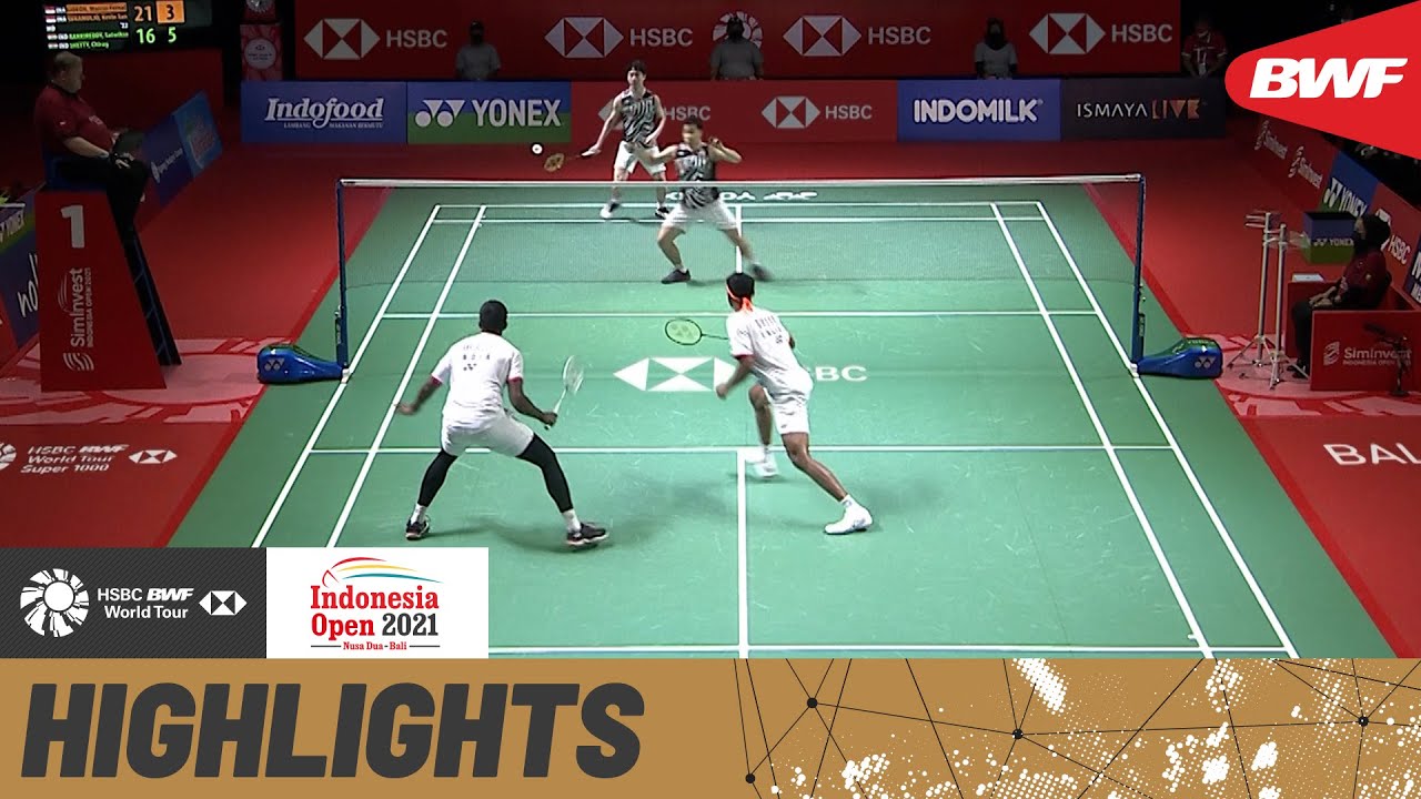 Pulsating badminton as top seeds Gideon/Sukamuljo go up against Rankireddy/Shetty