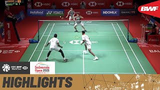 Pulsating Badminton As Top Seeds Gideon/Sukamuljo Go Up Against Rankireddy/Shetty