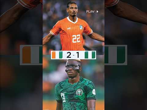 اهداف مباراة كوت ديفوار ونيجيريا