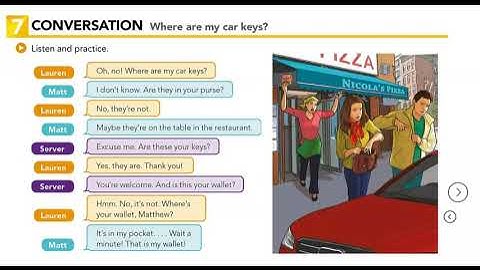 Level Intro Where are my car keys   Unit 2
