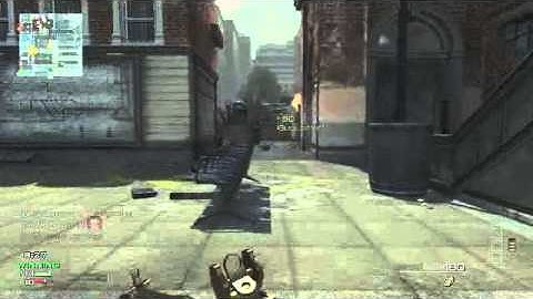 MW3- random throwing knife kill