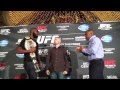 Ufc media day jones and cormier brawl