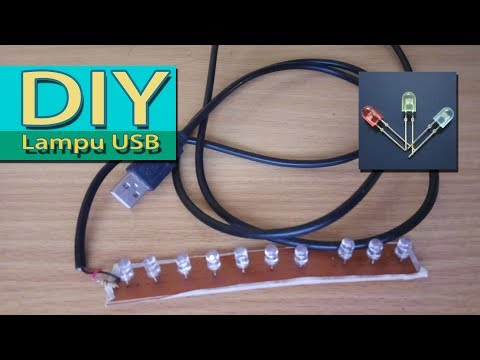 Video: Cara Membuat Lampu Latar Usb