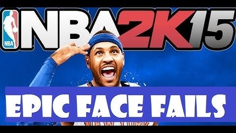 NBA 2K15 Face Scan Fails