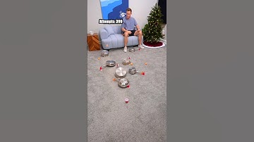 Ping Pong Trick Shot! ☃️