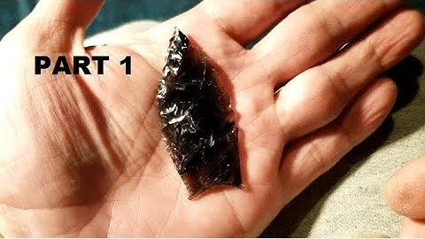 839 - Flintknapping Obsidian Humbolt Point 1/2