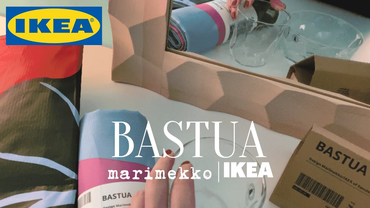 SUB | ep37. マリメッコ × IKEA限定コレクション/ BASTUA(バストゥア)ローンチ | 購入品全6点ご紹介