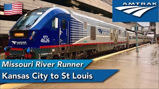 Amtrak River Runner : A nice journey along the Missouri River