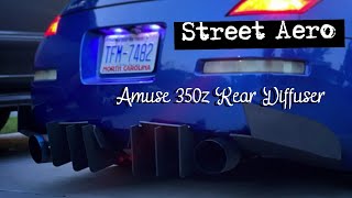 Street Aero 350z Rear Diffuser