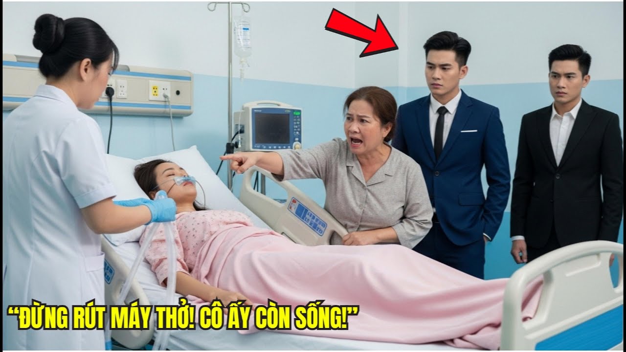 “Đừng rút máy thở! Cô ấy vẫn còn sống!” – Câu Chuyện Khiến Cả Bệnh Viện Sững Sờ