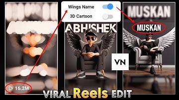 Viral 3D Wings Name Video Editing 100% Viral😳🔥? 3D Wings Name Photo Video Editing