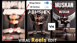 Viral 3D Wings Name Video Editing 100% Viral😳🔥? 3D Wings Name Photo Video Editing screenshot 2