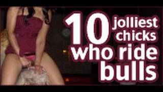 10 Jolliest Chicks Who Ride Bulls