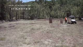 Dandrea Ranch target range Eric and I place AR plate at 100 Yards