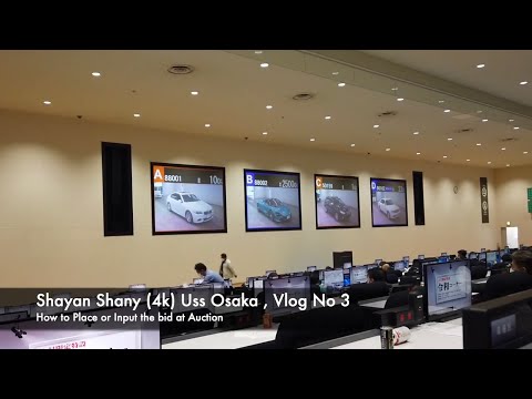 How to Place the bid in Auction | USS Osaka | Vlog Japan 2022