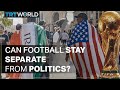 Can football stay separate from politics? image