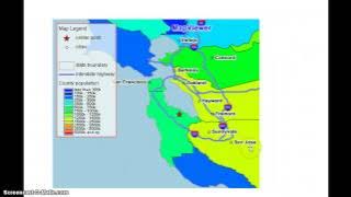 Element of a Map - Legend