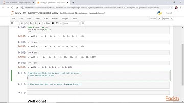 Fast Numerical Computing with Python: Performing NumPy Operations | packtpub.com