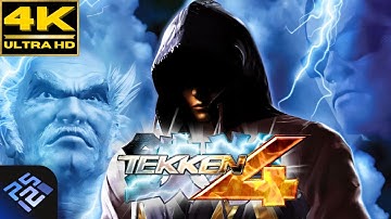 Tekken 4 (PS2) - Full gameplay All Characters  - 4K 60 FPS