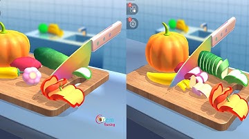 ASMR Slicing - All Levels Gameplay Walkthrough (levels 15-17) | Cremgaming