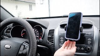 Car Phone Holder Review | Universal CD Slot Phone Mount, Hands Free Automobile Cell Phone Stand by KG Simple Reviews 50 views 12 days ago 2 minutes, 50 seconds