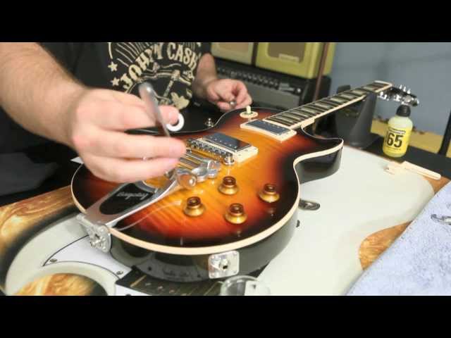 How to Install a Bigsby B7 and Vibramate V7 on Gibson Les Paul