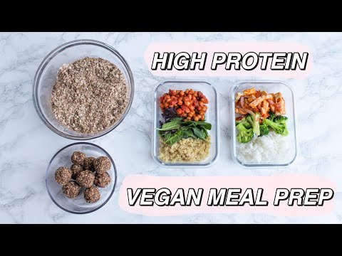 easy-high-protein-vegan-meal-prep-/-meal-plan