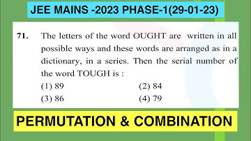 letters of word OUGHT are written in all possible ways & these words are arranged as in dictionary