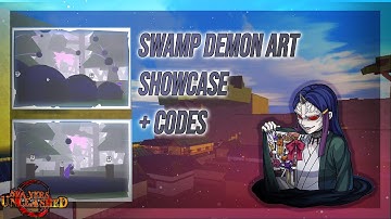 Swamp Demon Art (+ NEW CODES) Showcase [ Slayer Unleashed ] | Roblox