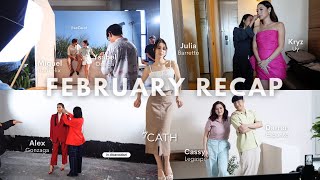 Feb Recap: Bohol & Bacolod Work trip, Styling Julia, Cassy, YsaGuel, Dimples, Alex  | Cath Sobrevega