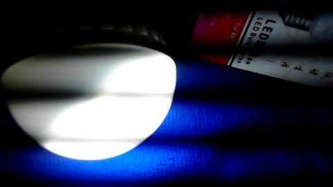 LED bulb non constant current flicker test