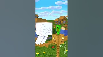 HELP Baby Mikey save Baby Ghast sad story - Maizen Minecraft Animation #maizen