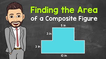 Finding the Area of a Composite Figure | An Intro for Elementary Students | Math with Mr. J