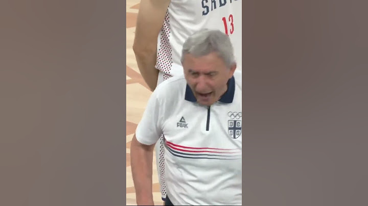 Svetislav Pešić: "Udarite malo, pravi faul" #foryou #srbija #parisolympics2024