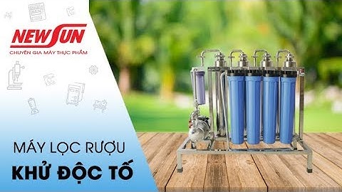 Máy Lọc Rượu 150 Lít Khử Mọi Độc Tố - Giá Rẻ Nhất Thị Trường I Điện Máy NEWSUN